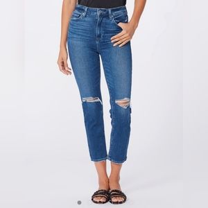 * NWT * PAIGE Jeans Sarah Slim High Rise Crop  Anthropologie size 31